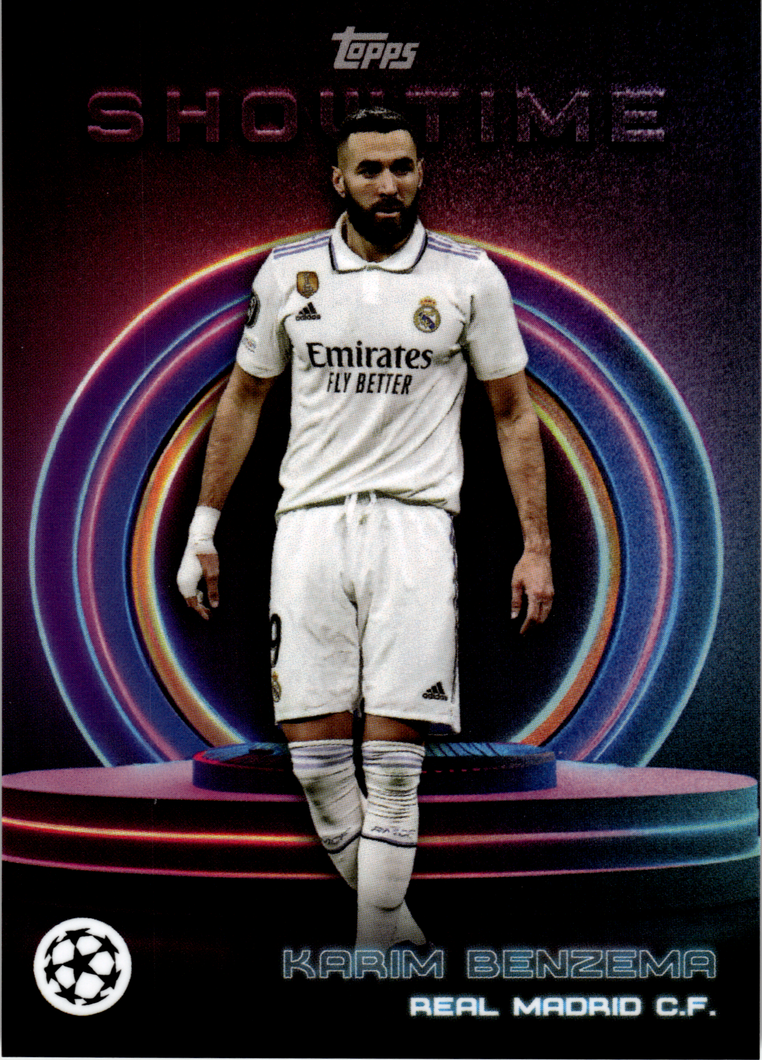 Karim Benzema - Topps UEFA Club Competitions Showtime 2023-24 (Art.-Nr. SG102928)