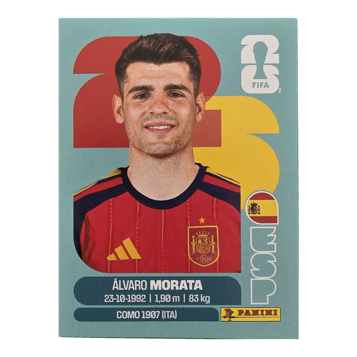 Álvaro Morata - Spanien, FIFA WM 2026, Nr. ESP19