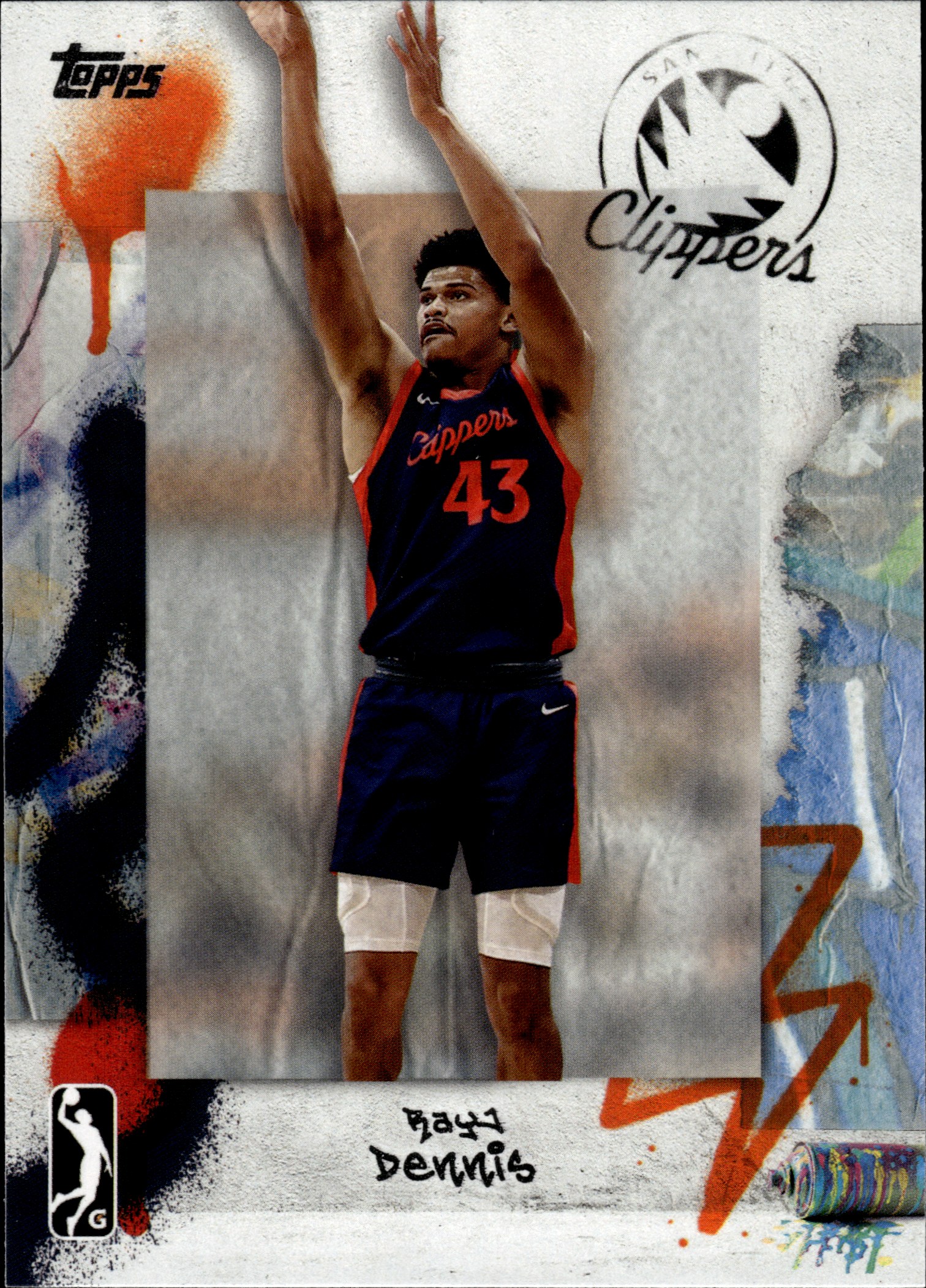 RayJ Dennis - Topps G League Base Set 2024-25, Nr. 74 (Art.-Nr. SG111072)