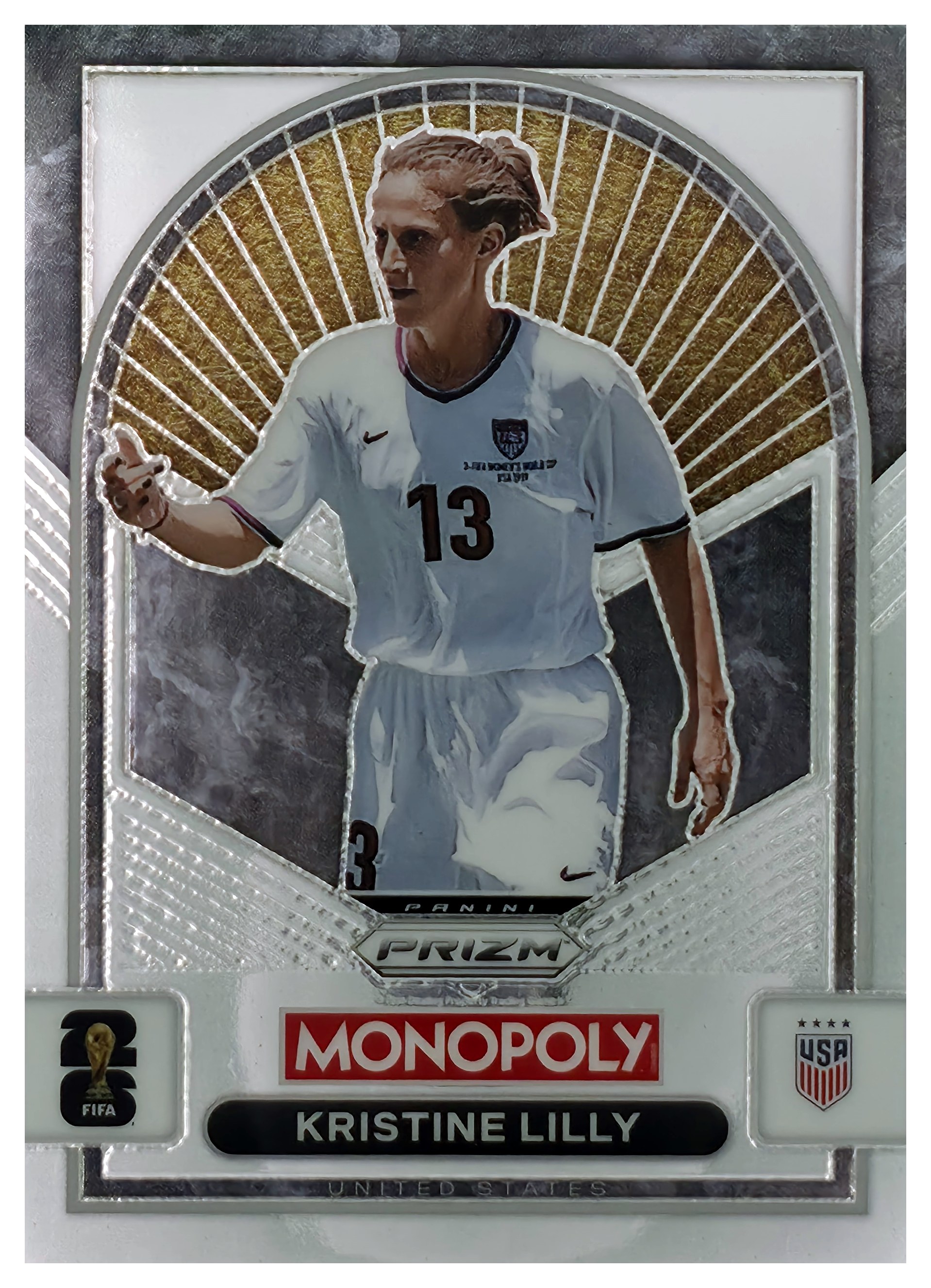 Kristine Lilly - Panini Prizm Monopoly FIFA World Cup Base Set 2026, Nr. 87 (Art.-Nr. SG109112)
