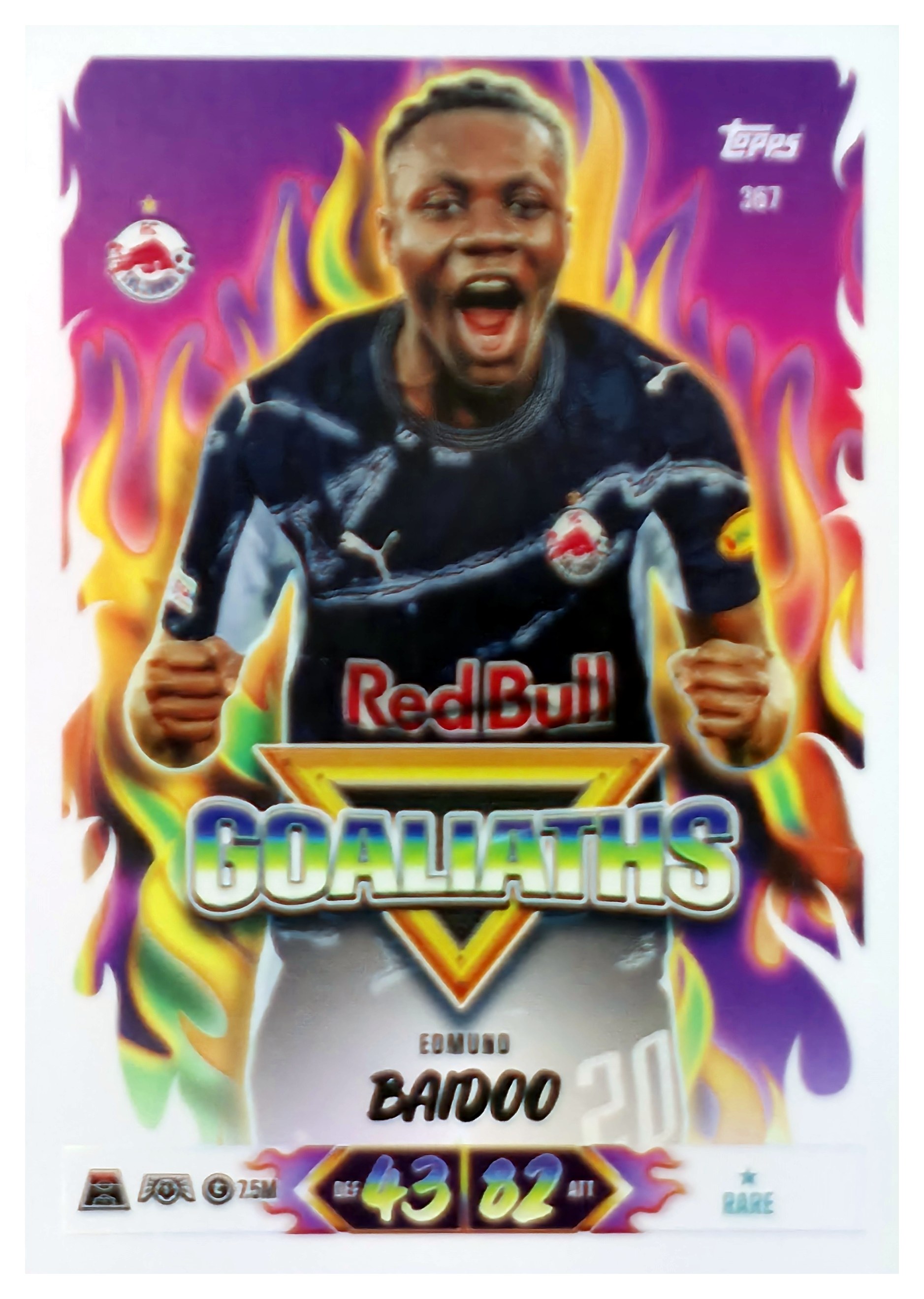 Edmund Baidoo - Topps Match Attax UEFA Club Competitions Goaliaths 2026-27, Nr. 367