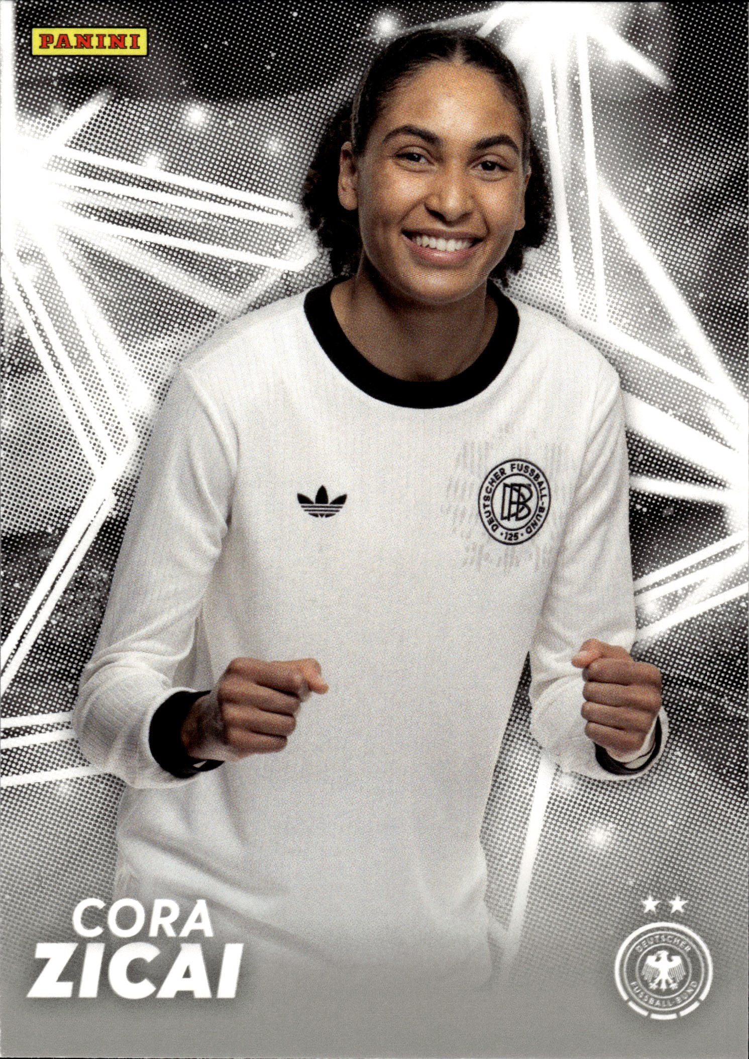 Cora Zicai - Panini DFB-Frauen Team-Set RIS 2025, Nr. RIS-05 – Insert (Art.-Nr. SG109860)