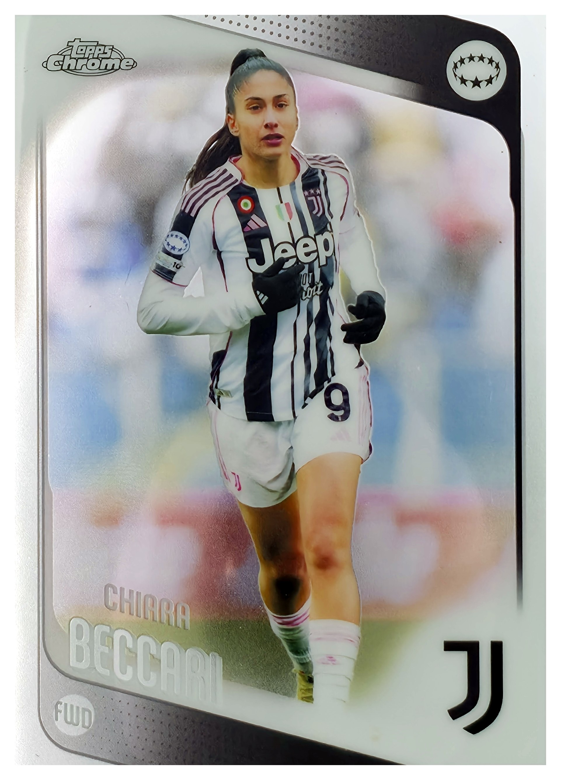 Chiara Beccari - Topps Chrome UEFA Women's Champions League Base Set 2025-26, Nr. 74 (Art.-Nr. SG110887)