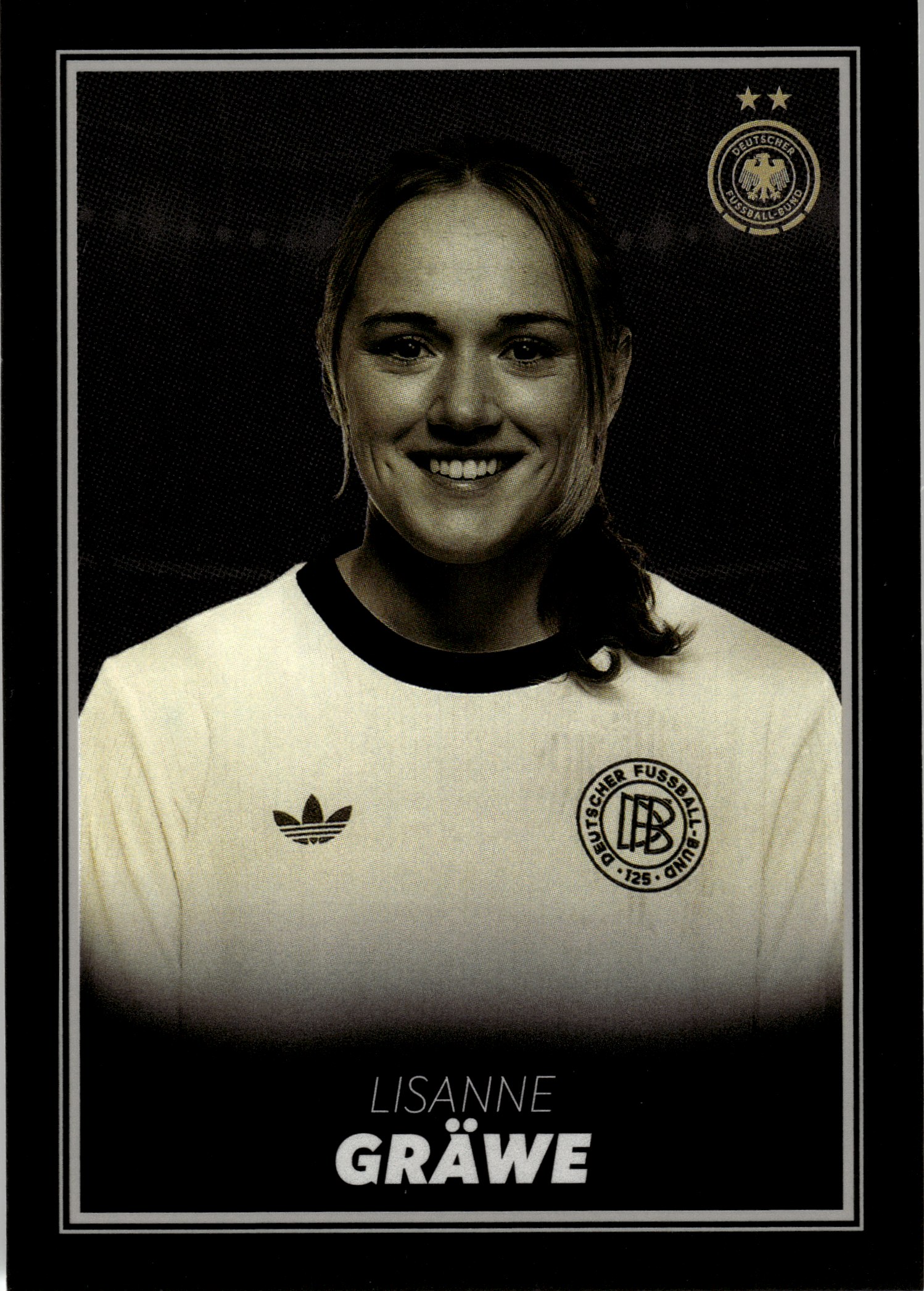 Lisanne Gräwe - Panini DFB-Frauen Team-Set FOC 2025, Nr. FOC-10 – Insert (Art.-Nr. SG110049)