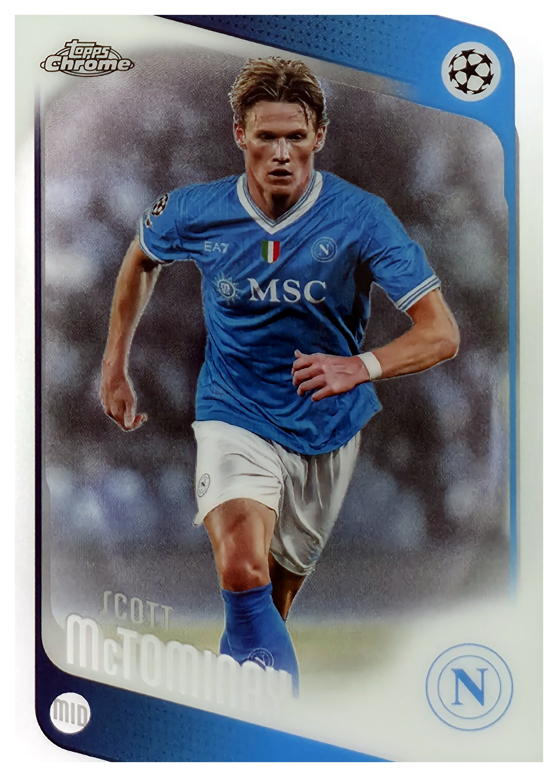 Scott McTominay - Topps Chrome UEFA Club Competitions Base Set 2025-26, Nr. 41 (Art.-Nr. SG108118)