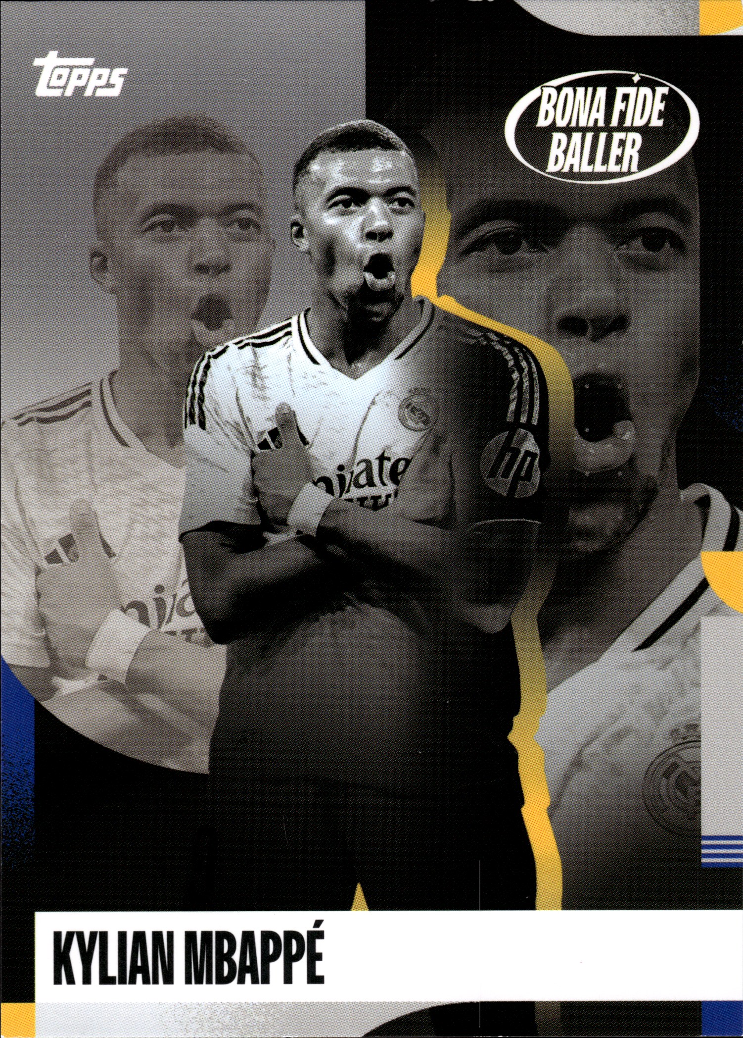 Kylian Mbappé - Topps Real Madrid Team Set Bona Fide Baller 2024-25, Nr. 47 (Art.-Nr. SG108005)