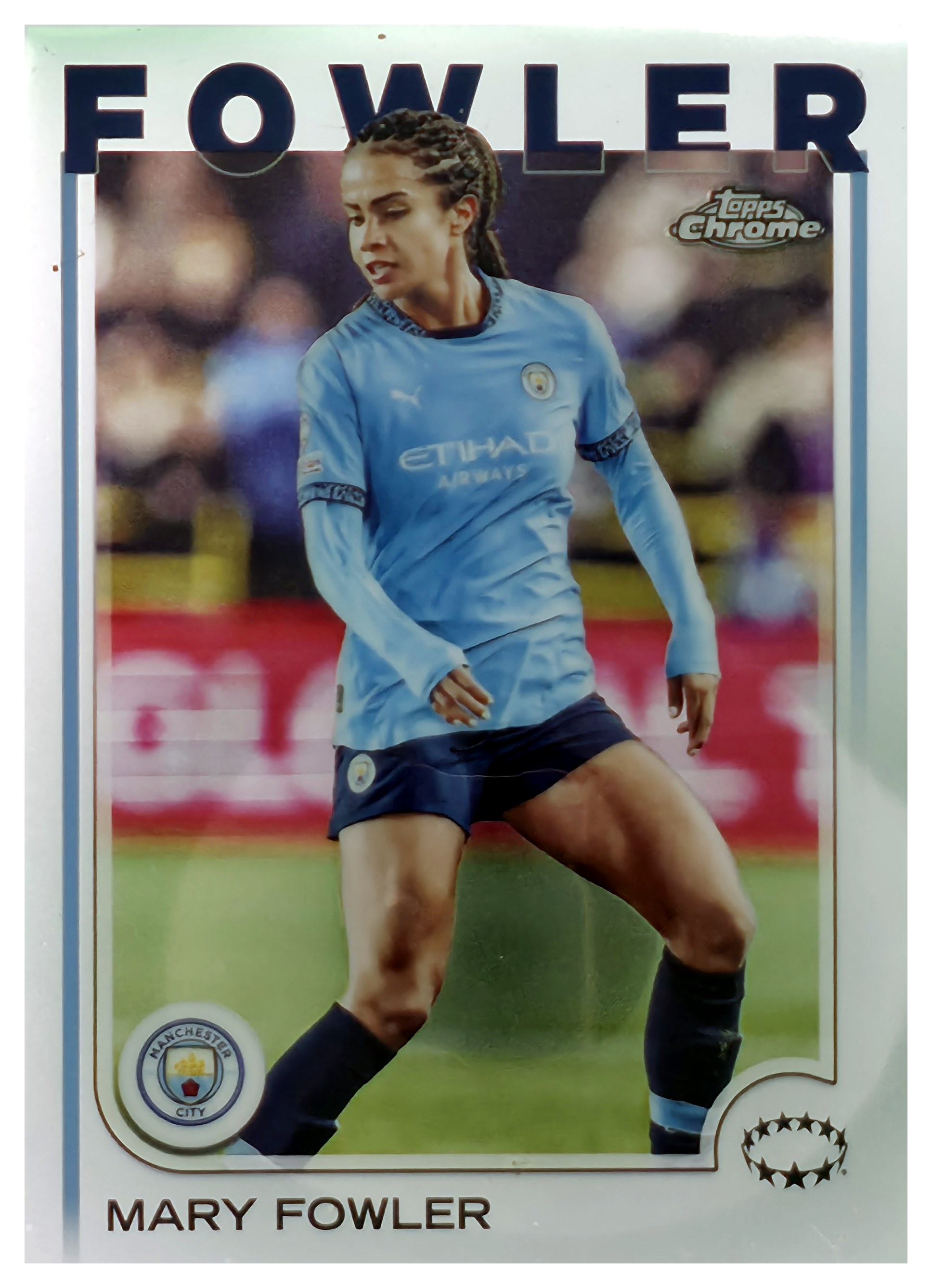 Mary Fowler - Topps Chrome UEFA Women's Champions League Base Set 2024-25, Nr. 69 (Art.-Nr. SG110959)