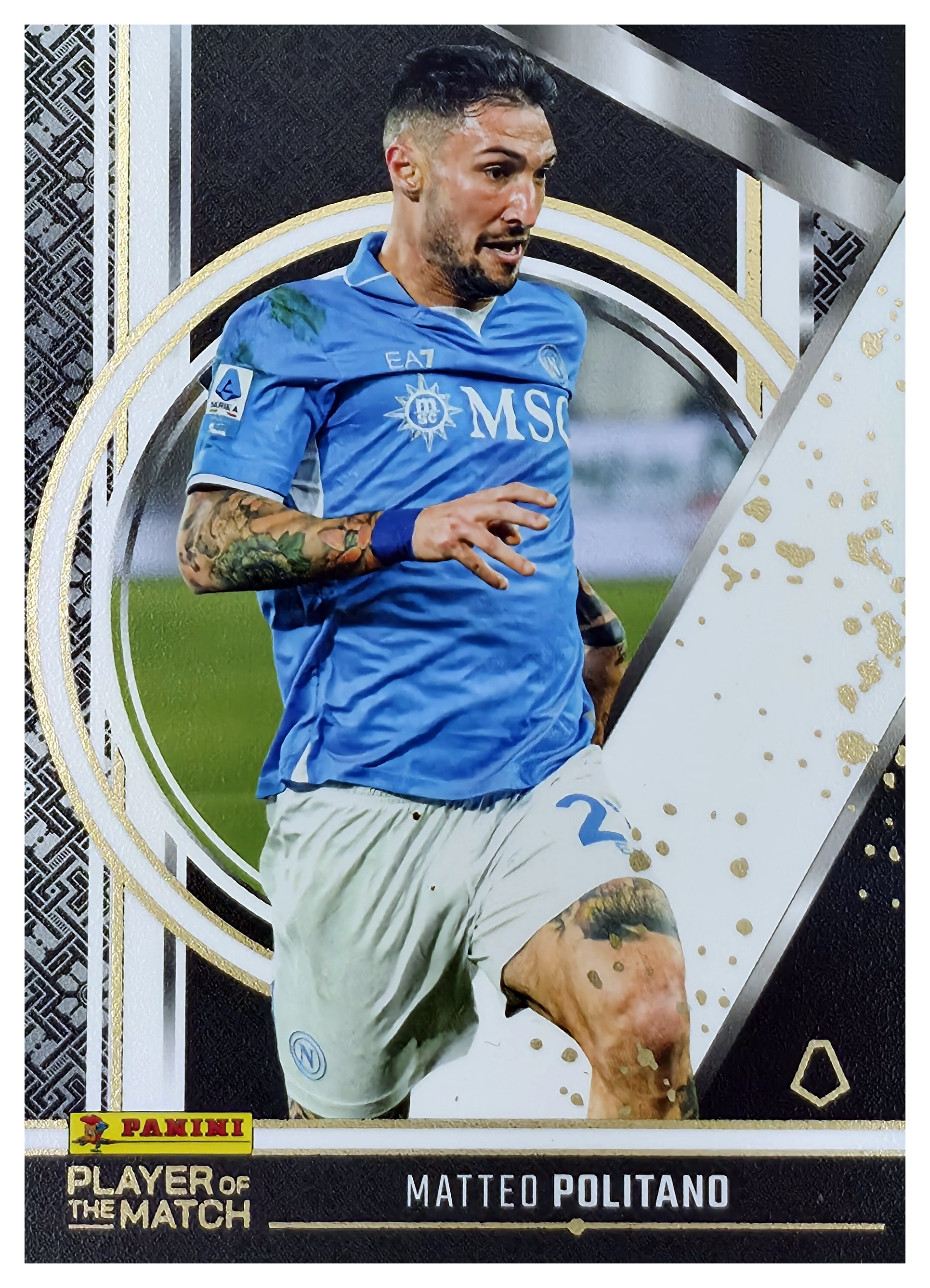 Matteo Politano - Panini Player of the Match Base Set 2024-25, Nr. 79 (Art.-Nr. SG110804)