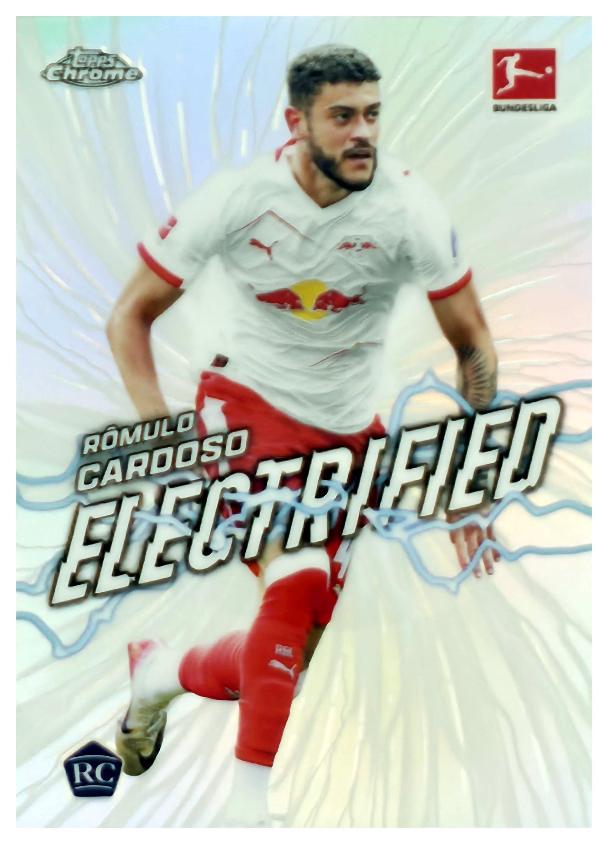 Rômulo Cardoso - Topps Chrome Bundesliga Electrified 2025-26, Nr. EL-11 – Rookie Card, Insert (Art.-Nr. SG109489)