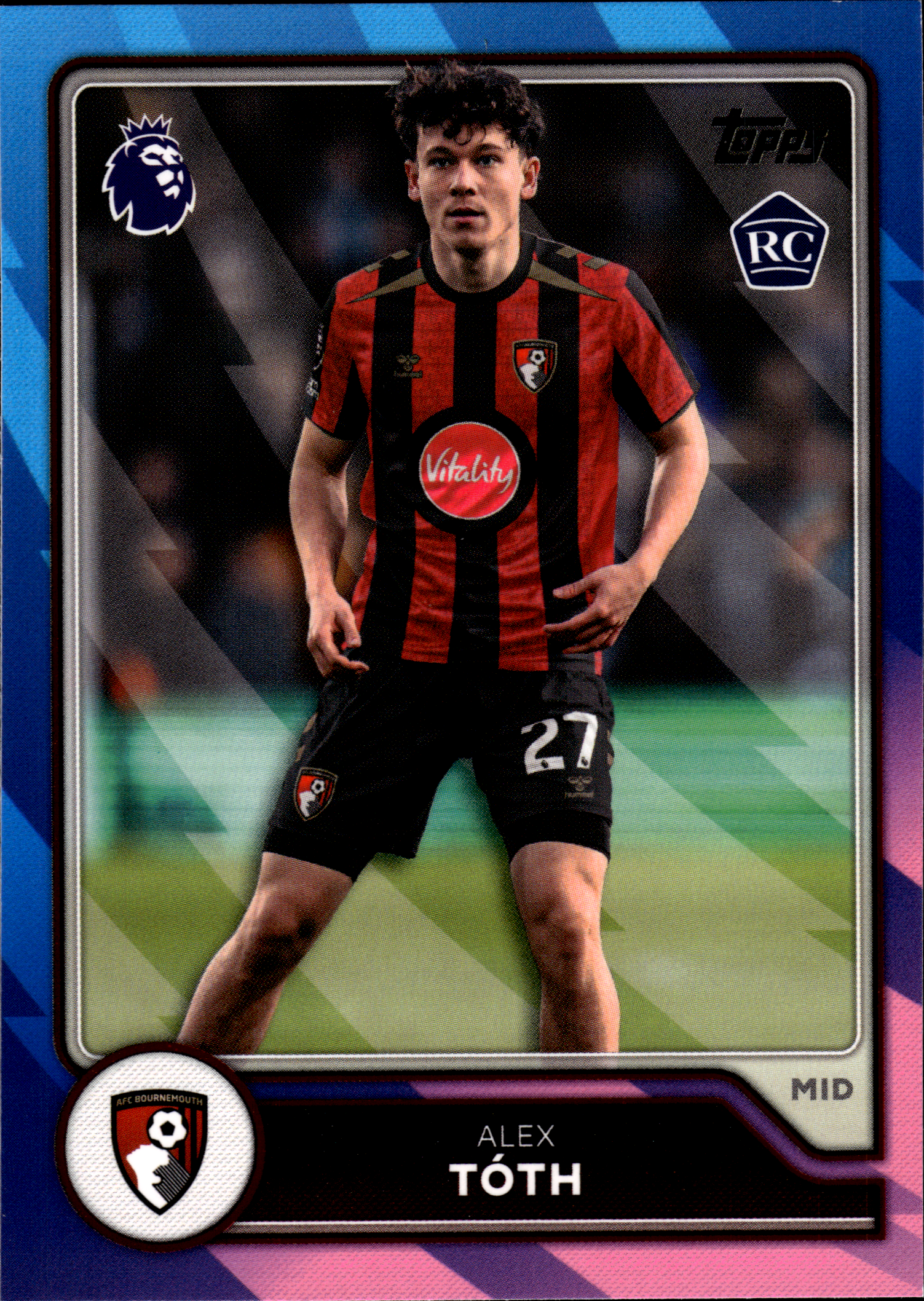 Alex Tóth - Topps Flagship Premier League Base Set 2026-27, Nr. 56 – Rookie Card, Premier League Parallel (Art.-Nr. SG104772)