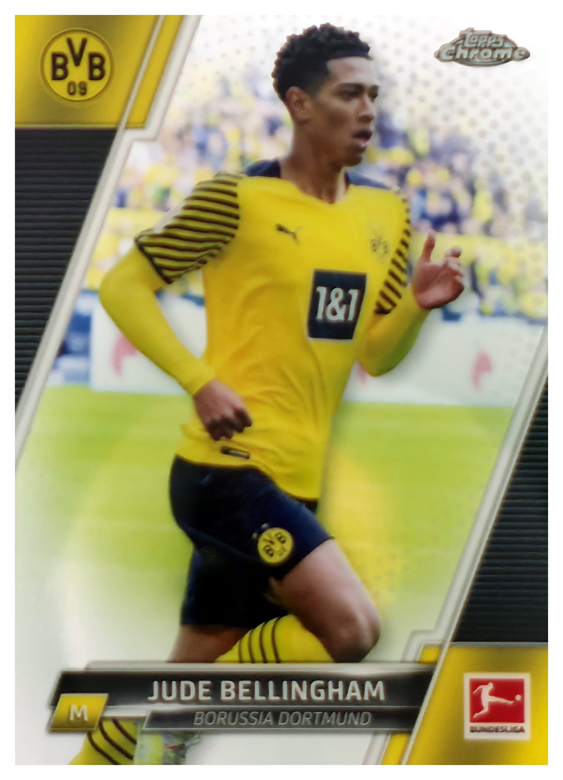 Jude Bellingham - Topps Chrome Bundesliga Base Set 2021-22, Nr. 31 (Art.-Nr. SG109522)