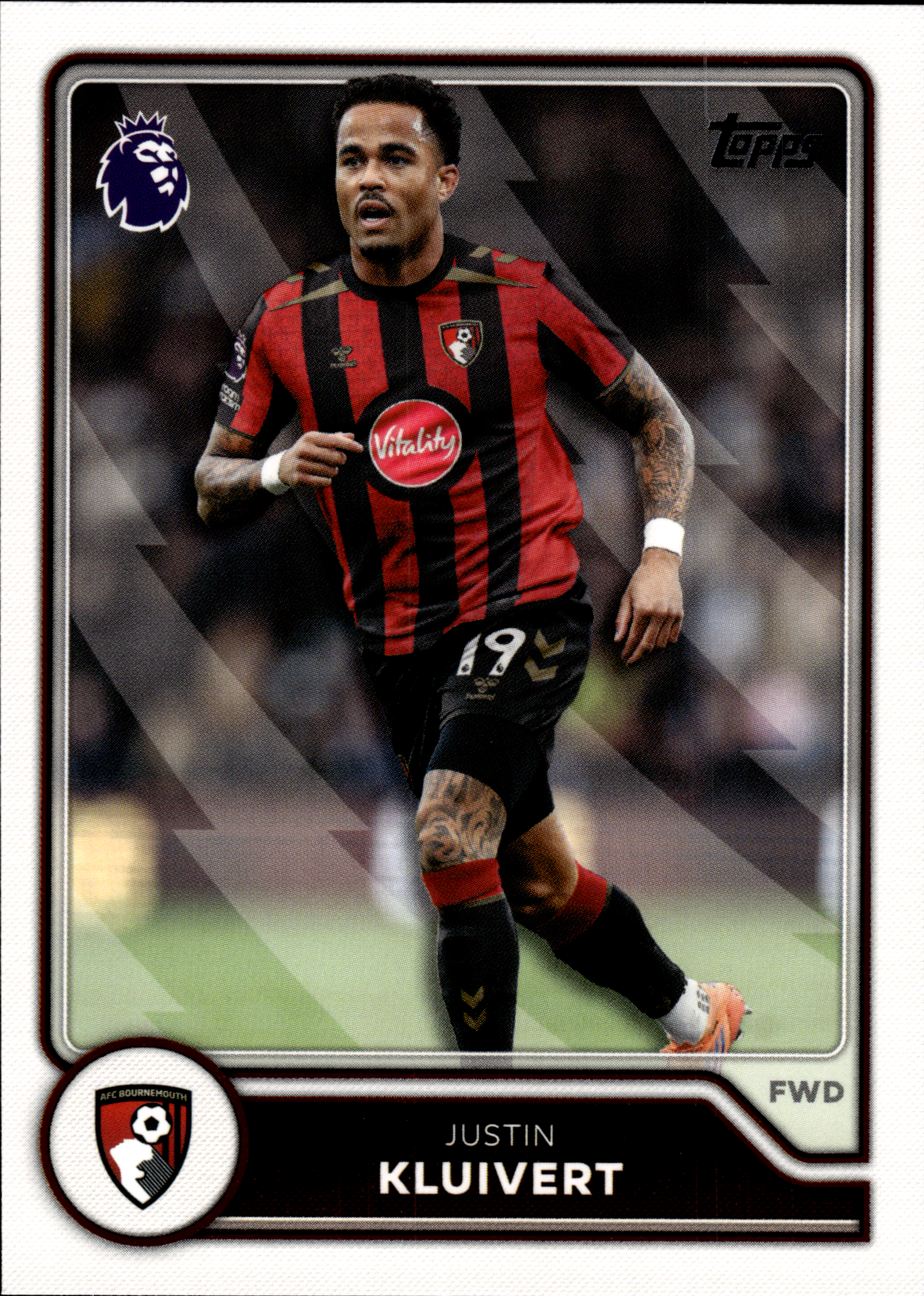 Justin Kluivert - Topps Flagship Premier League Base Set 2026-27, Nr. 60 (Art.-Nr. SG105405)