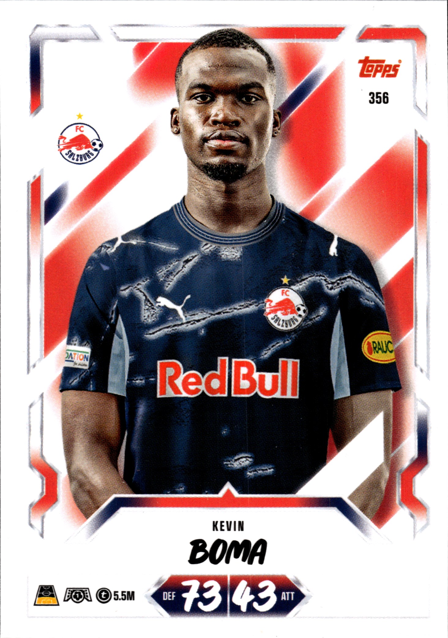 Kevin Boma - Topps Match Attax UEFA Club Competitions Base Set 2026-27, Nr. 356