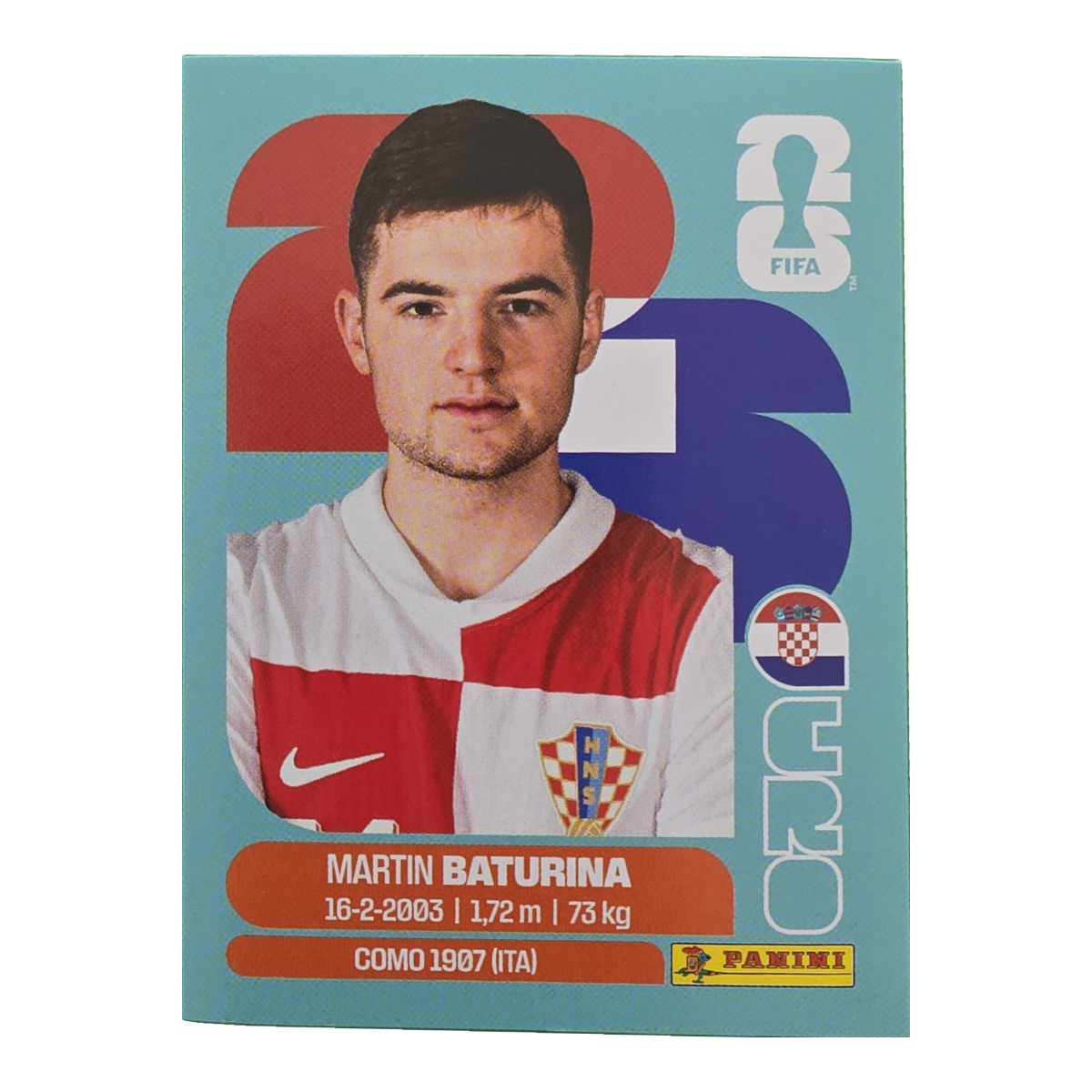 Martin Baturina - Kroatien, FIFA WM 2026, Nr. CRO11