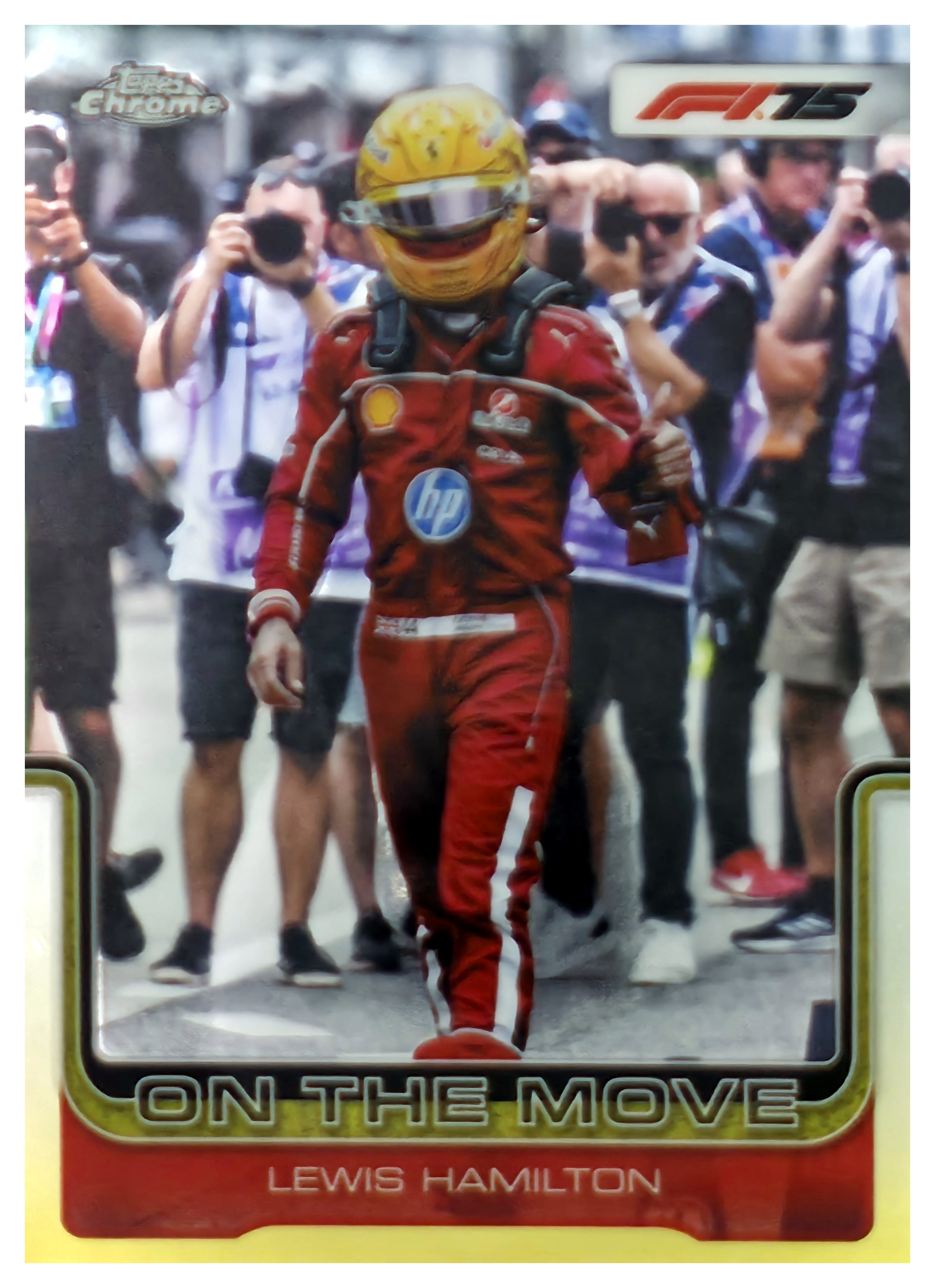 Lewis Hamilton - Topps Chrome Formula 1 On the Move 2025, Nr. 191 (Art.-Nr. SG108976)