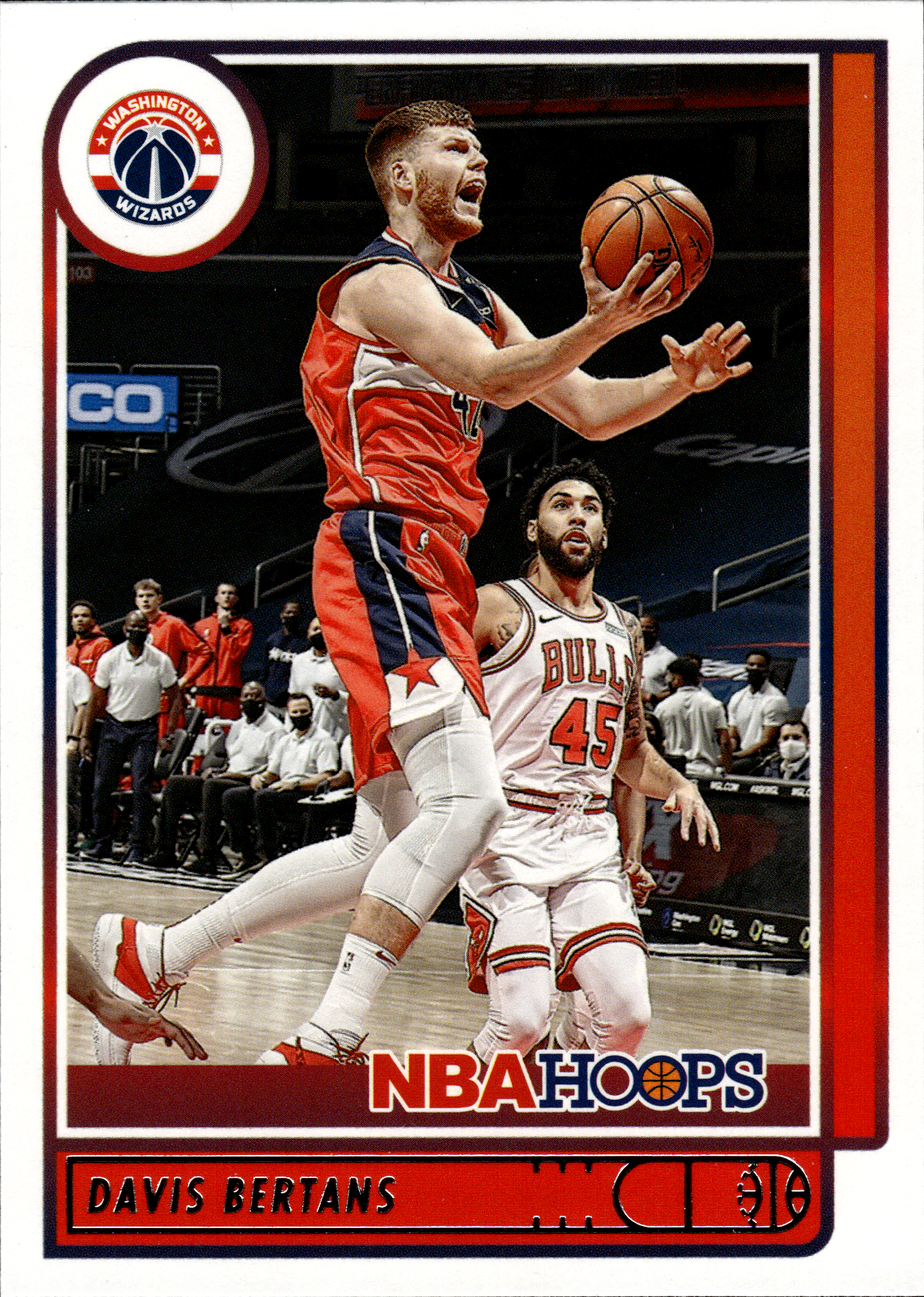 Davis Bertans - Panini Hoops Base Set 2021-22, Nr. 130 (Art.-Nr. SG103448)
