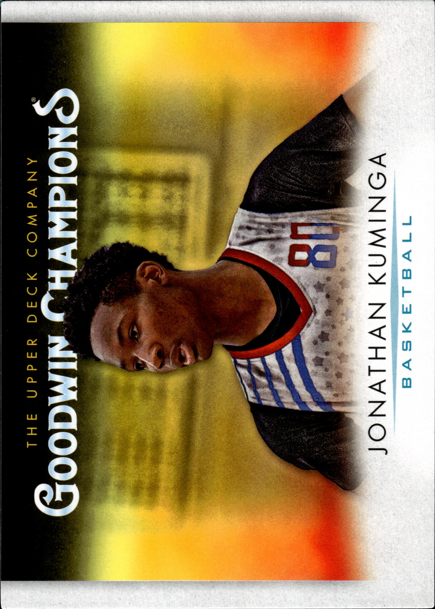 Jonathan Kuminga - Upper Deck Goodwin Champions Base Set 2021, Nr. 85 (Art.-Nr. SG108534)