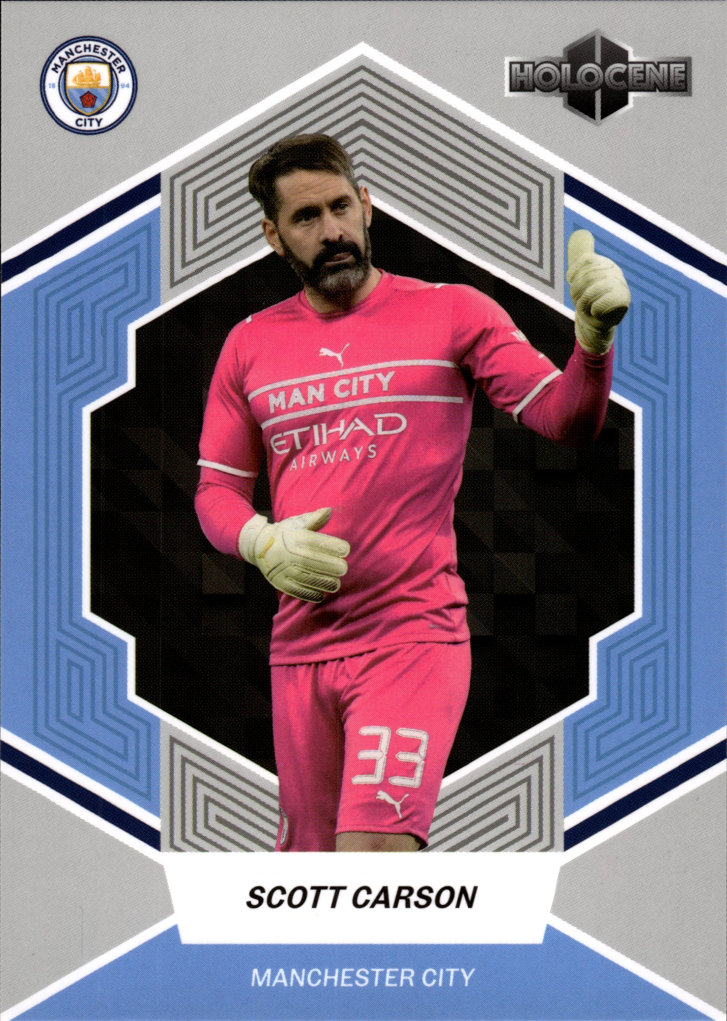 Scott Carson - DAKA Manchester City Set Holocene 2023-24, Nr. NO-3 (Art.-Nr. SG109967)
