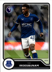 Tim Iroegbunam - Topps Flagship Premier League Base Set 2026-27, Nr. 125
