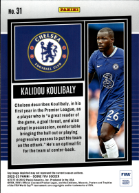 Kalidou Koulibaly - Panini Score FIFA Base Set 2022-23, Nr. 31