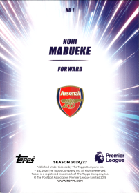 Noni Madueke - Topps Flagship Premier League Nitro Boost 2026-27, Nr. NB 1 – Insert
