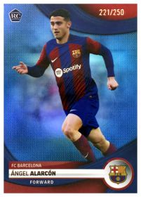 Ángel Alarcón - Topps FC Barcelona Team Set First Team 2023-24, Nr. 24 – Rookie Card, Nummeriert, Blue