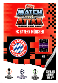 Leon Goretzka - Topps Match Attax UEFA Club Competitions Battler 2023-24, Nr. 199