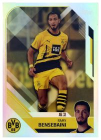 Ramy Bensebaini - Topps Borussia Dortmund Team Set China Edition Base Set 2023-24, Nr. BVBC-8