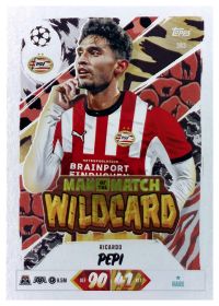 Ricardo Pepi - Topps Match Attax UEFA Club Competitions Man of the Match Wildcard 2026-27, Nr. 383