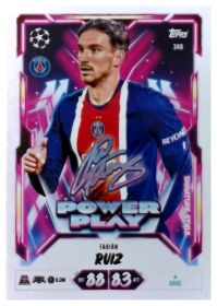 Fabián Ruiz - Topps Match Attax UEFA Club Competitions Power Play Signature Style 2026-27, Nr. 348