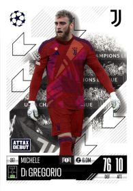 Michele Di Gregorio - Topps Match Attax UEFA Club Competitions Attax Debutant 2024-25, Nr. 317