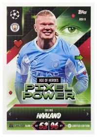 Erling Haaland - Topps Match Attax UEFA Club Competitions Pixel Power 2026-27, Nr. AOH 9