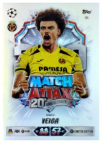 Renato Veiga - Topps Match Attax UEFA Club Competitions 20th Anniversary 2026-27, Nr. 171