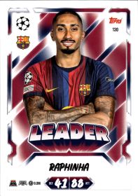 Raphinha - Topps Match Attax UEFA Club Competitions Leader 2026-27, Nr. 130