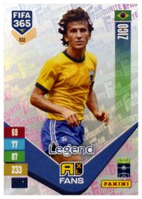 Zico - Panini Adrenalyn XL FIFA 365 Fan Favourites 2026-27, Nr. 432 – Insert