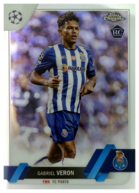 Gabriel Veron - Topps Chrome UEFA Club Competitions Base Set 2022-23, Nr. 76 – Rookie Card