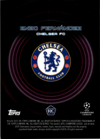 Enzo Fernández - Topps UEFA Club Competitions Showcase 2023-24