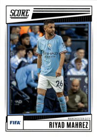 Riyad Mahrez - Panini Score FIFA Base Set 2022-23, Nr. 184