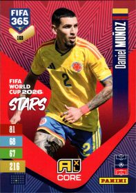 Daniel Muñoz - Panini Adrenalyn XL FIFA 365 FIFA World Cup 2026 Stars 2026-27, Nr. 169