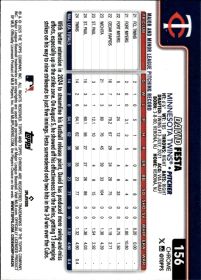 David Festa - Topps Chrome Base Set 2025, Nr. 156 – Rookie Card