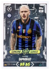 Federico Dimarco - Topps Match Attax UEFA Club Competitions Genuine Genius 2026-27, Nr. 477