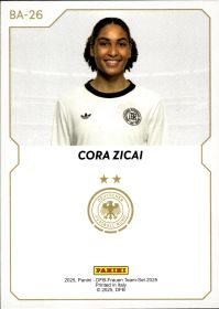 Cora Zicai - Panini DFB-Frauen Team-Set Base Set 2025, Nr. BA-26