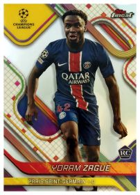 Yoram Zague - Topps Finest UEFA Club Competitions Base Set 2024-25, Nr. 12 – Rookie Card