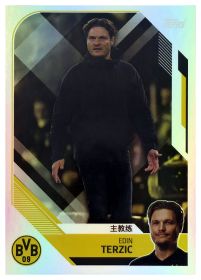 Edin Terzić - Topps Borussia Dortmund Team Set China Edition Base Set 2023-24, Nr. BVBC-28