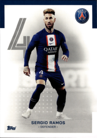 Sergio Ramos - Topps Paris Saint-Germain Official Team Set 2023-24, Nr. 2