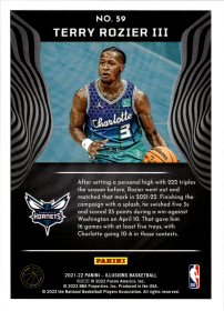 Terry Rozier III - Panini Illusions Base Set 2021-22, Nr. 59