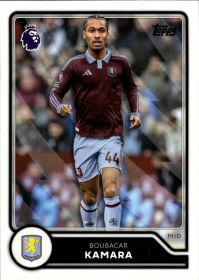 Boubacar Kamara - Topps Flagship Premier League Base Set 2026-27, Nr. 40