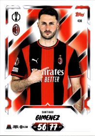 Santiago Gimenez - Topps Match Attax UEFA Club Competitions Base Set 2026-27, Nr. 436