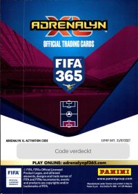 Jordan Pickford - Panini Adrenalyn XL FIFA 365 Fan Favourites 2026-27, Nr. 356 – Insert