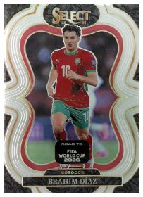 Brahim Díaz - Panini Select FIFA Road to World Cup Mezzanine 2025-26, Nr. 153